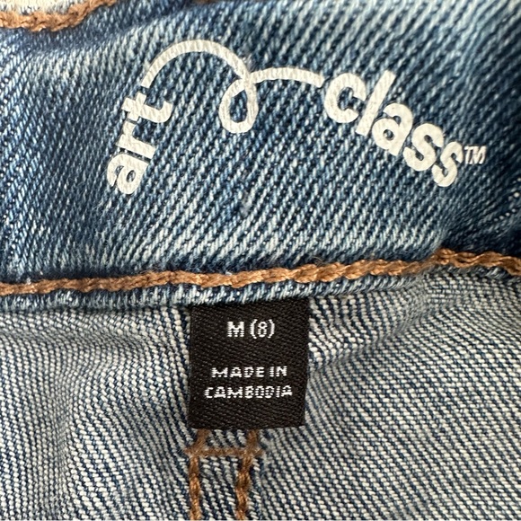 Abercrombie Kids Linen Blend Shorts + Art Class Distressed Jean Shorts sz 8-10 M - Picture 7 of 7